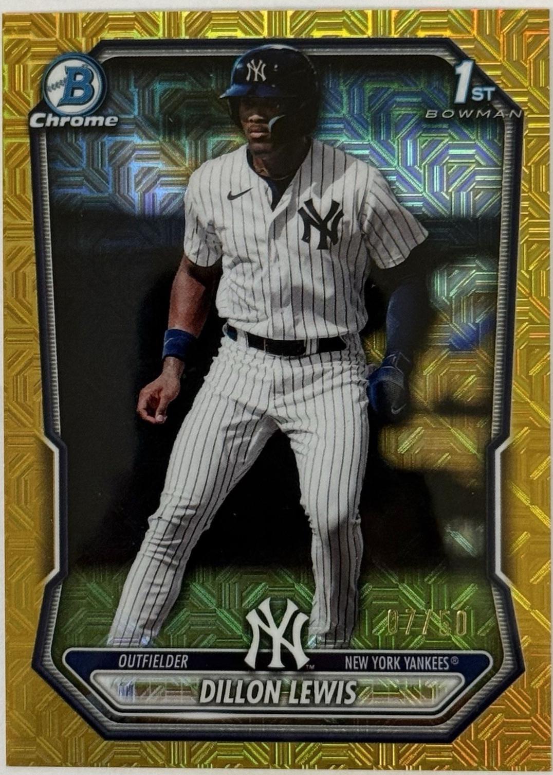 Dillon Lewis [Gold Mojo Refractor] #BCP-148