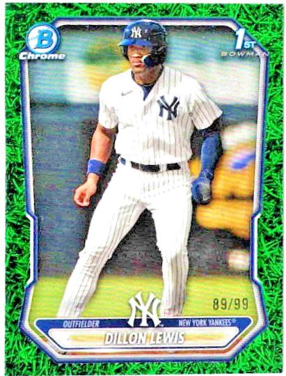 Dillon Lewis [Green Grass Refractor] #BCP-148