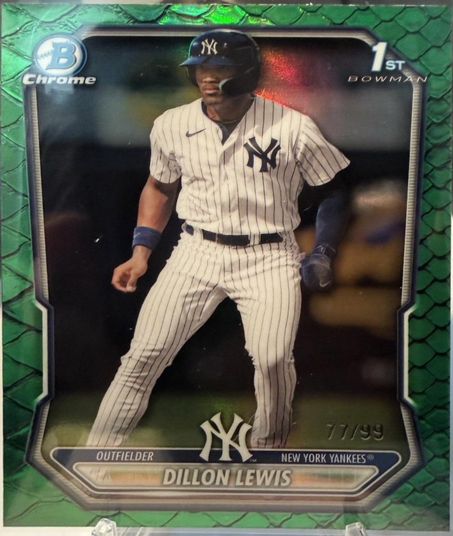 Dillon Lewis [Green Reptilian Refractor] #BCP-148