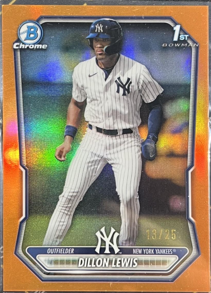 Dillon Lewis [Orange Refractor] #BCP-148