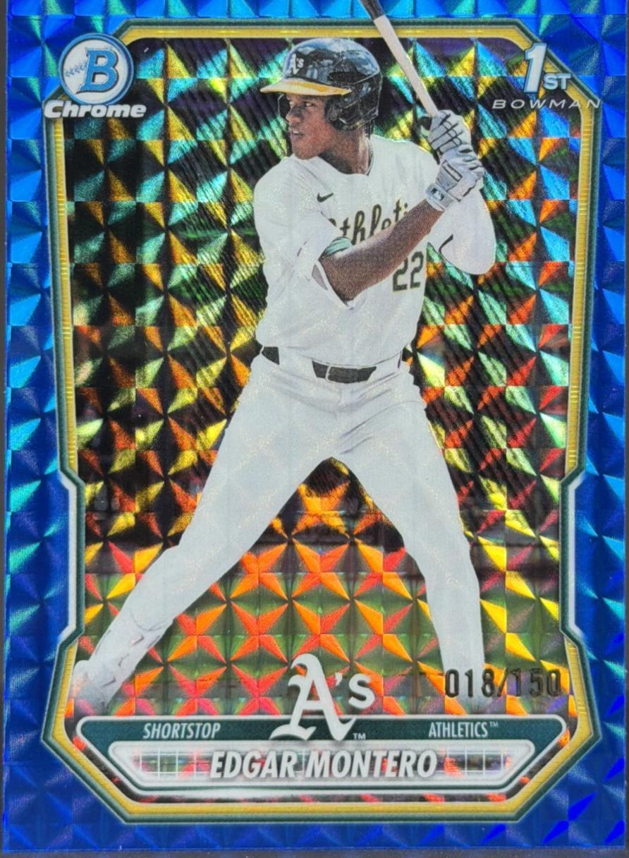 Edgar Montero [Blue Refractor] #BCP-139