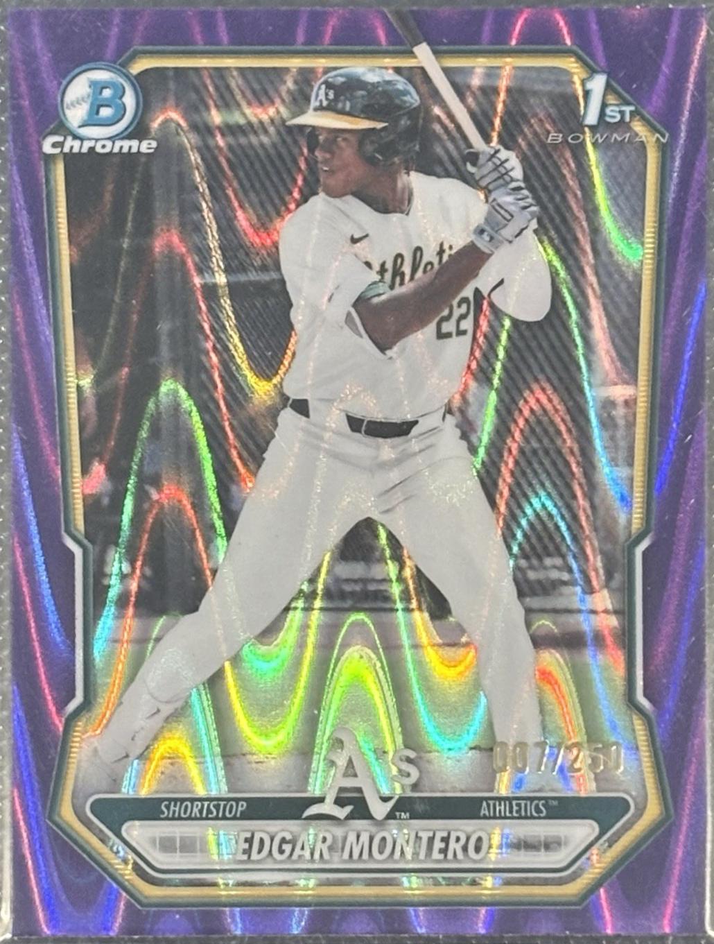 Edgar Montero [Purple RayWave Refractor] #BCP-139