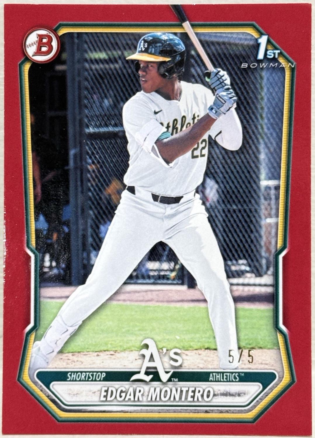Edgar Montero [Red Geometric Refractor] #BCP-139