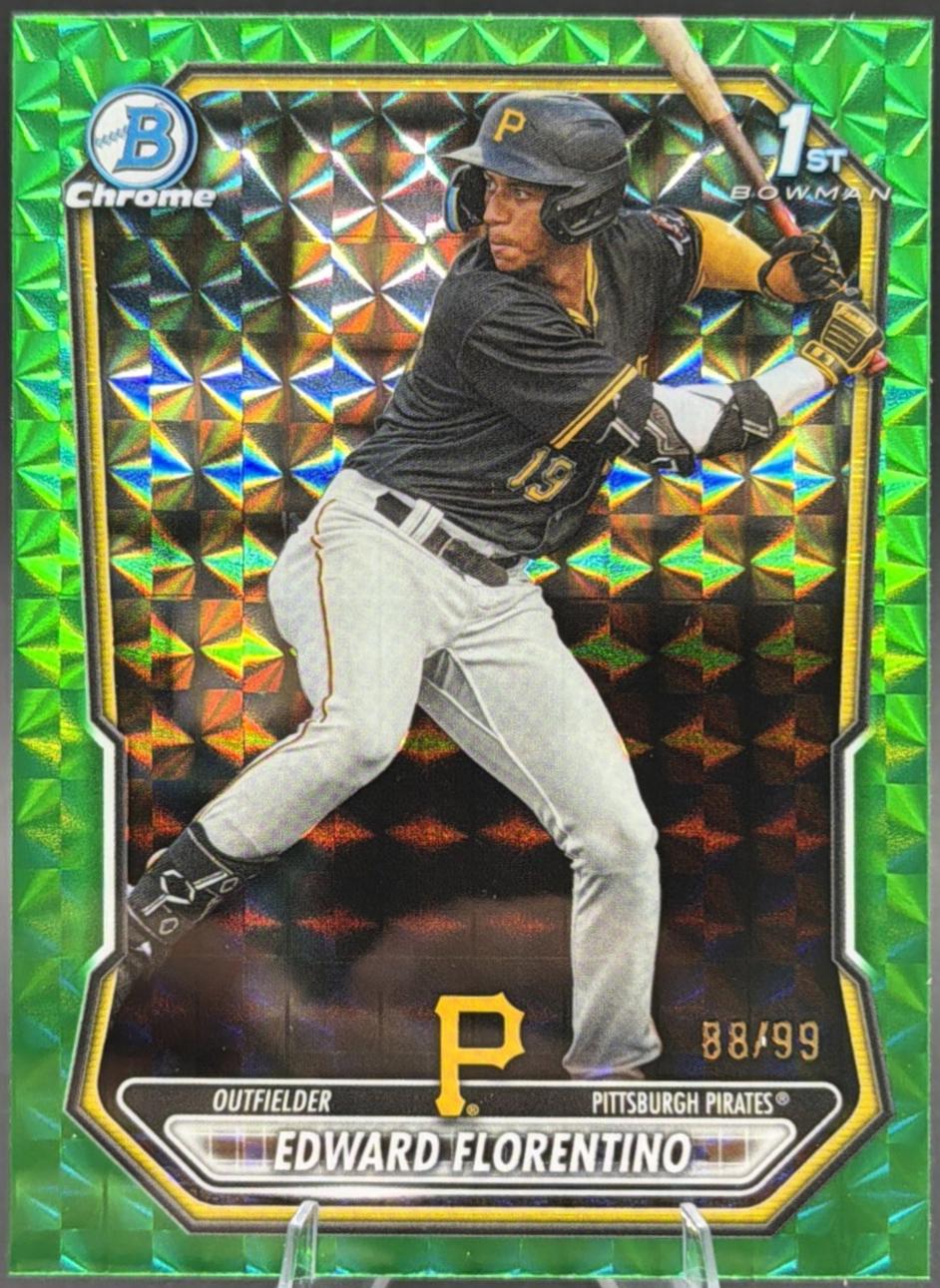 Edward Florentino [Green Geometric Refractor] #BCP-82