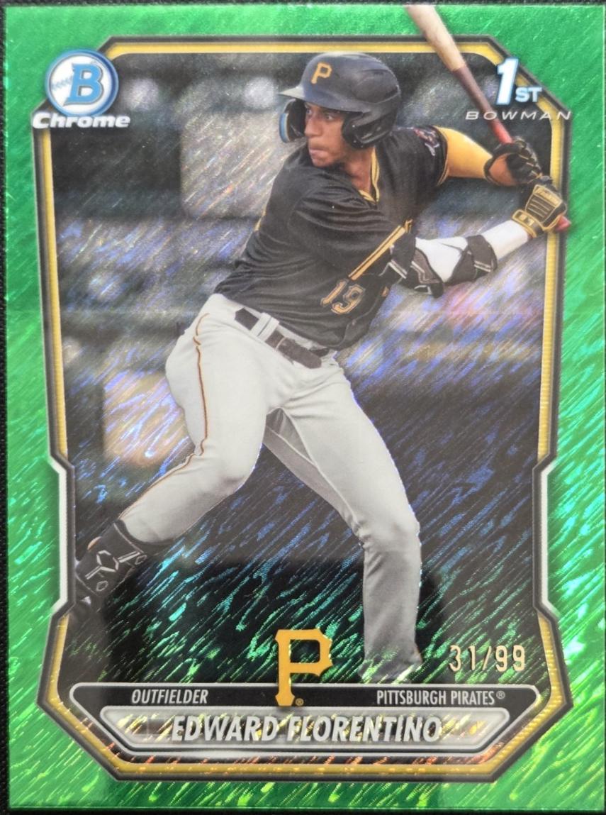 Edward Florentino [Green Shimmer Refractor] #BCP-82