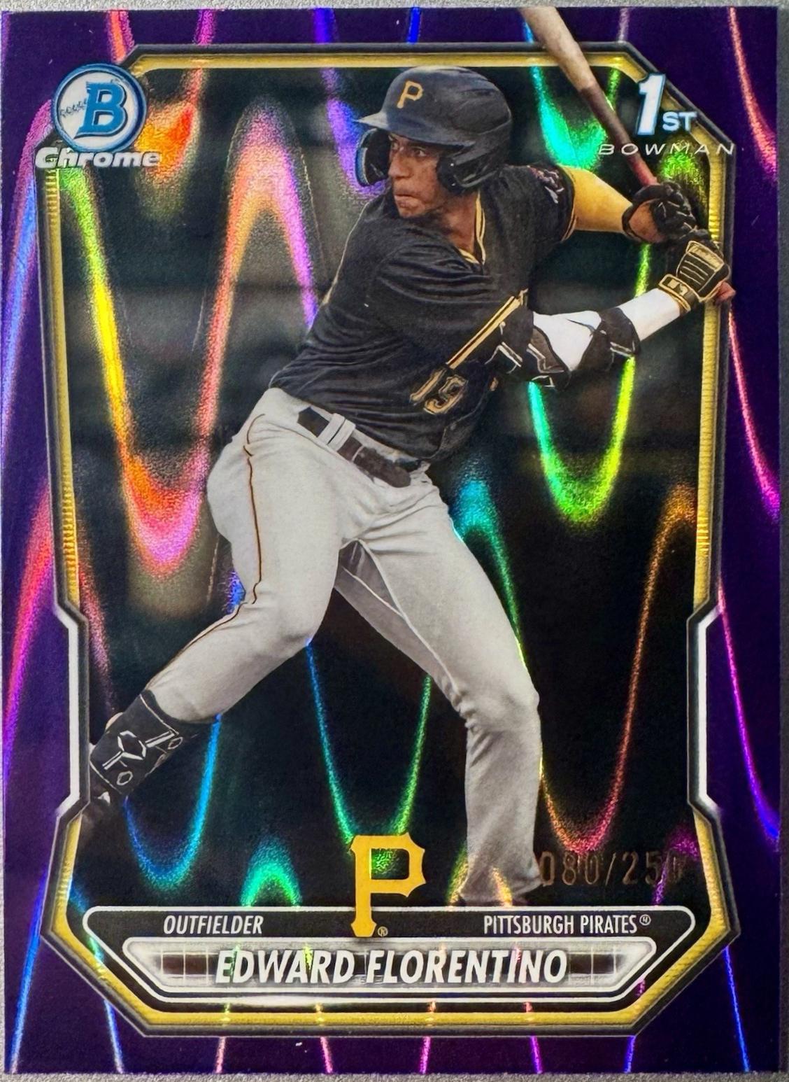 Edward Florentino [Purple RayWave Refractor] #BCP-82