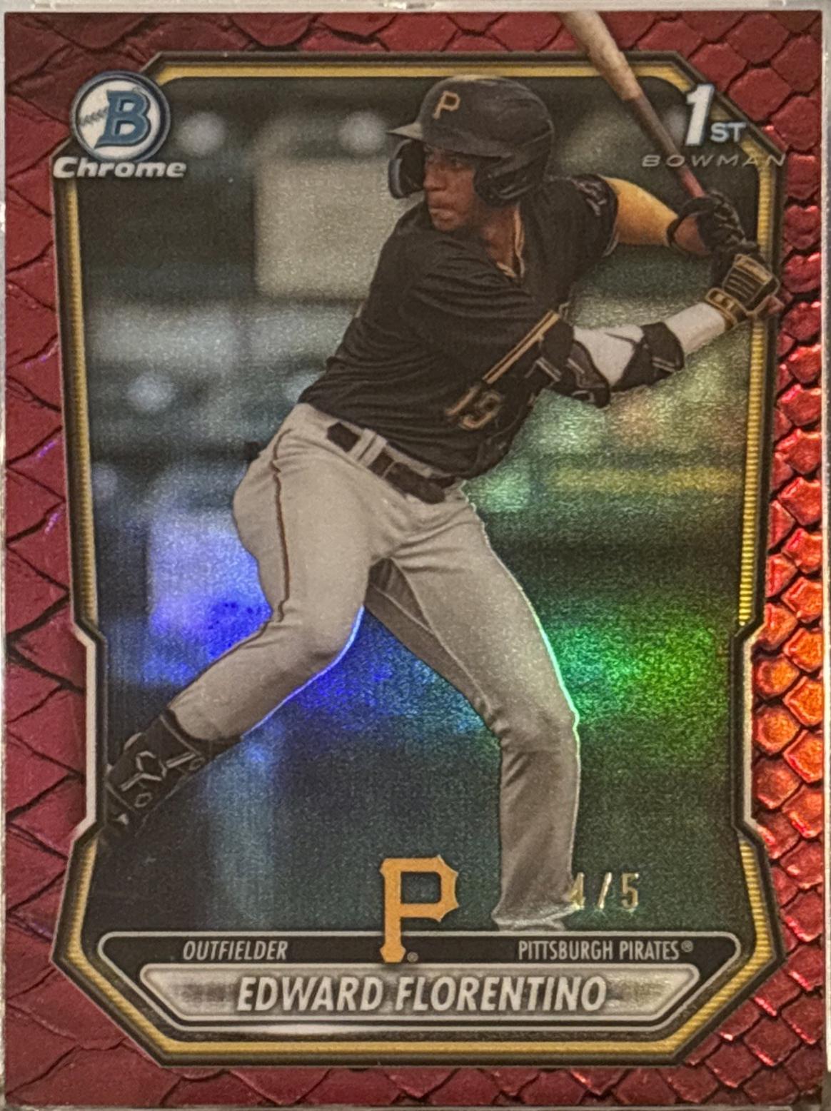 Edward Florentino [Red Refractor] #BCP-82