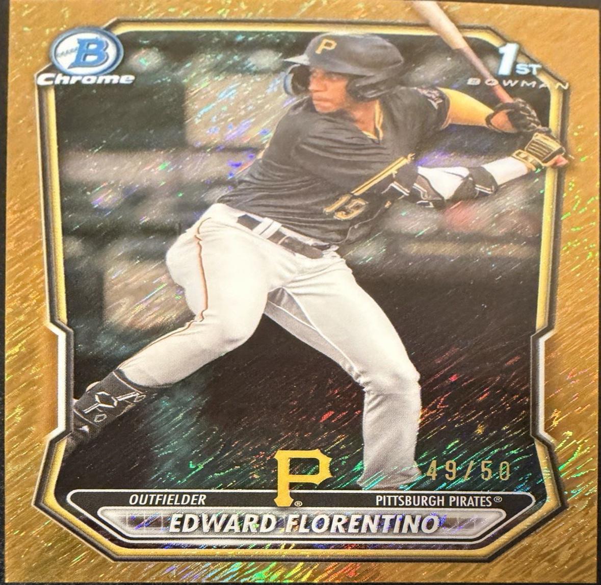 Edward Florentino [Reptilian Gold Refractor] #BCP-82