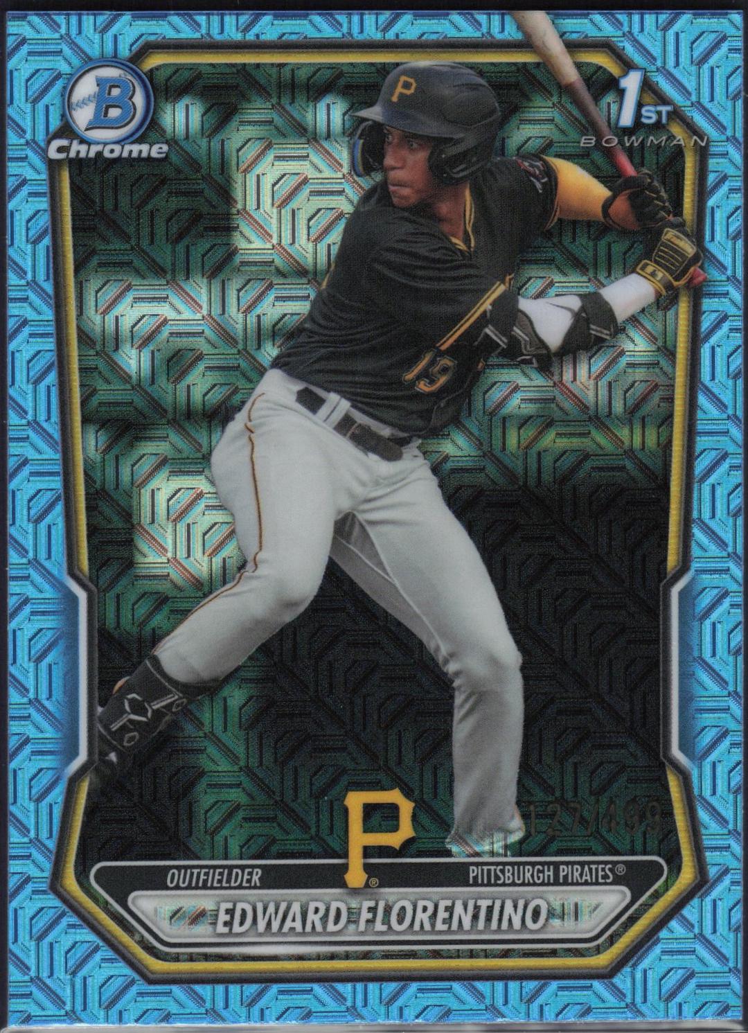 Edward Florentino [Sky Blue Mojo Refractor] #BCP-82