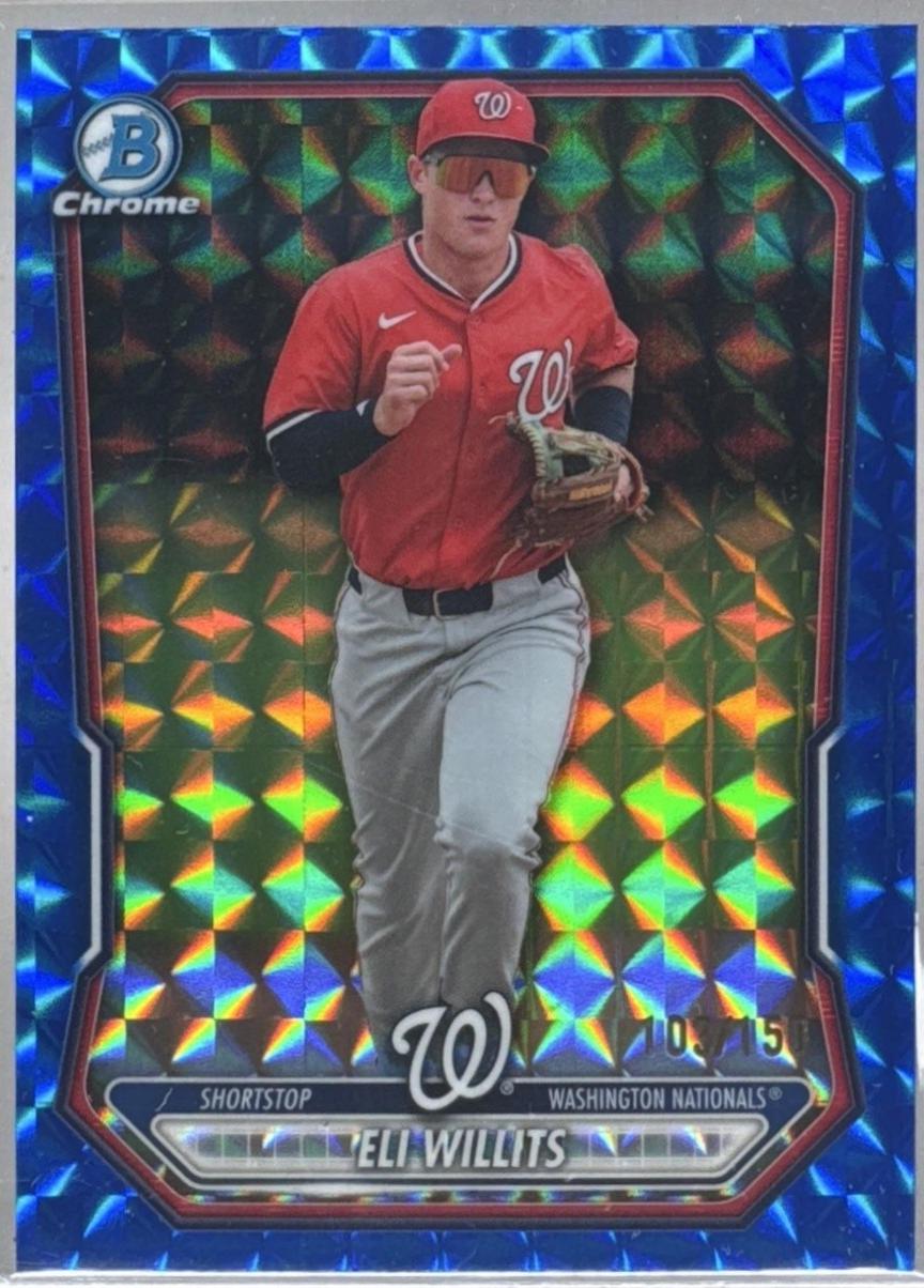 Eli Willits [Blue Geometric Refractor] #BCP-95
