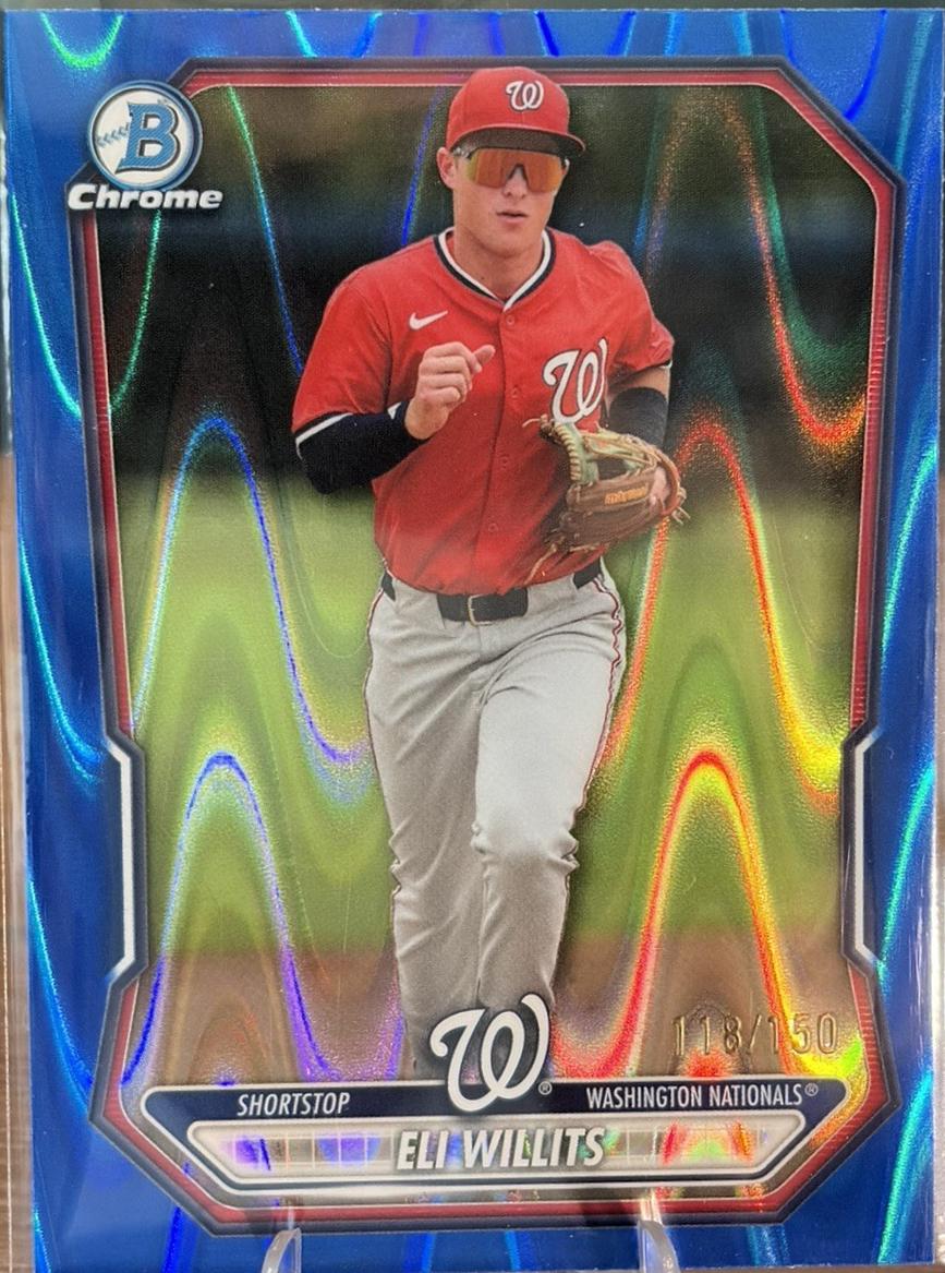 Eli Willits [Blue RayWave Refractor] #BCP-95