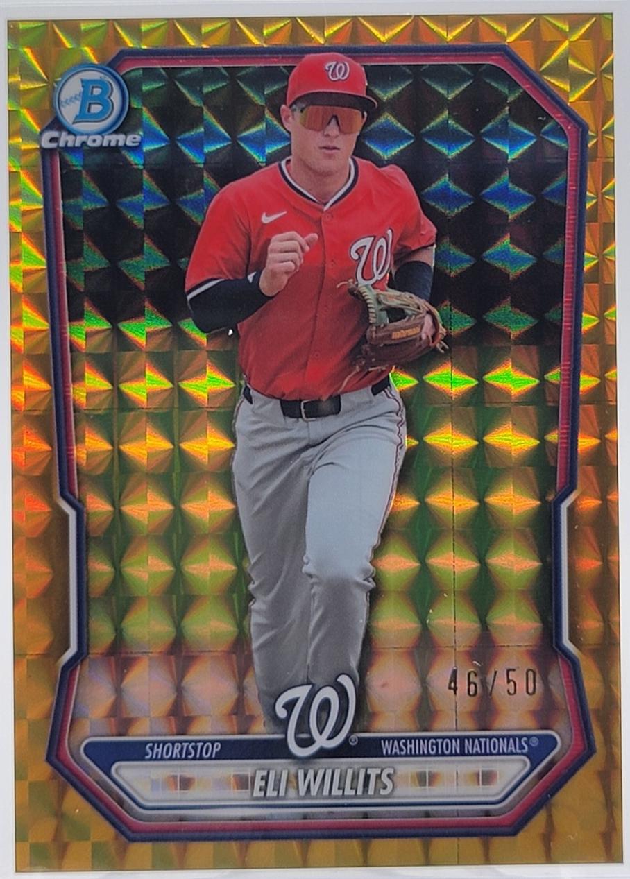 Eli Willits [Gold Geometric Refractor] #BCP-95