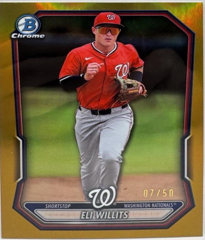 Eli Willits [Gold Refractor] #BCP-95
