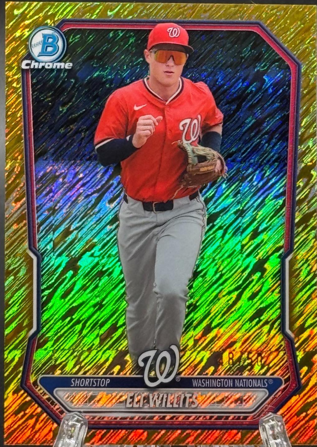 Eli Willits [Gold Shimmer Refractor] #BCP-95