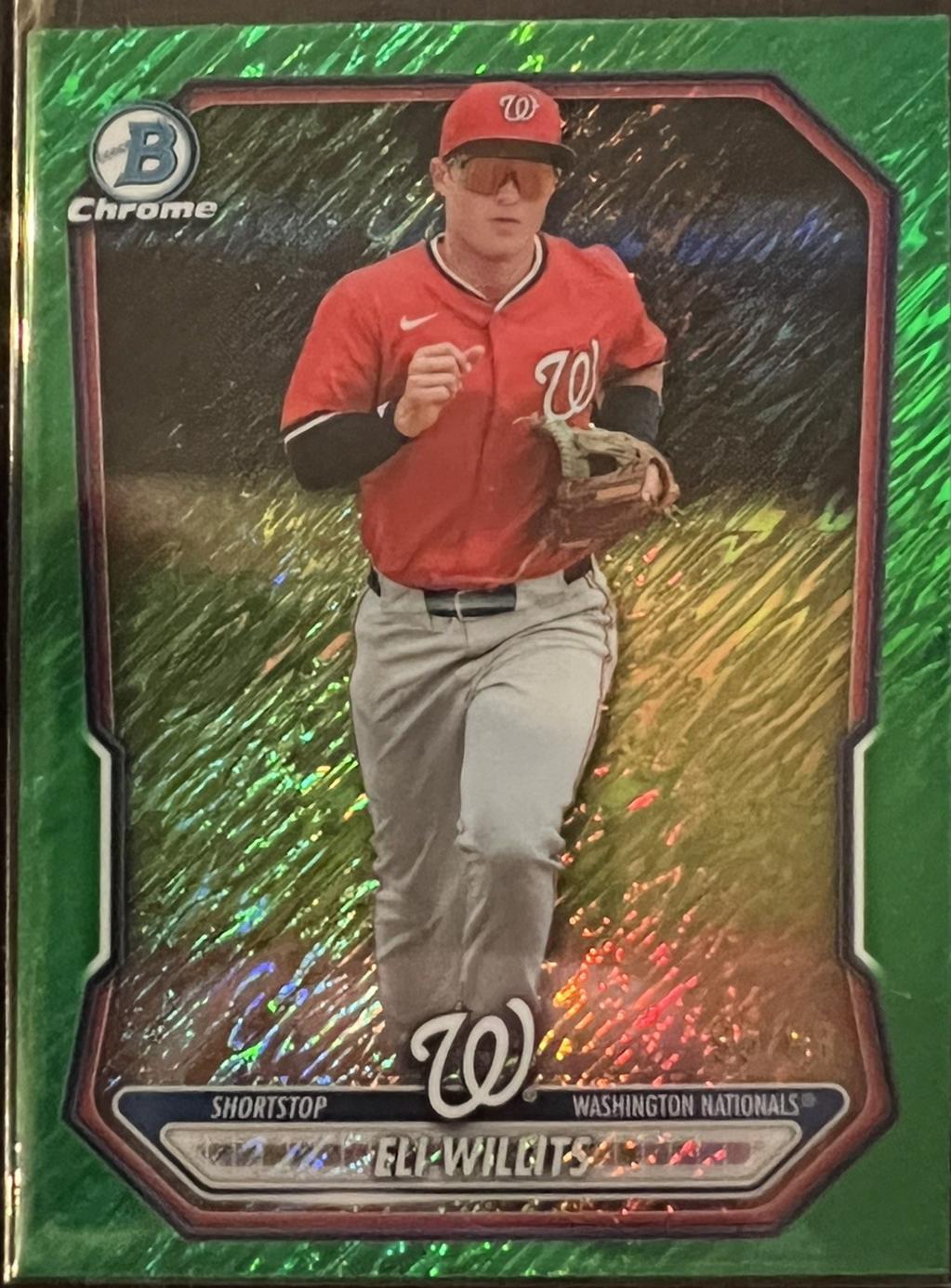 Eli Willits [Green Shimmer Refractor] #BCP-95