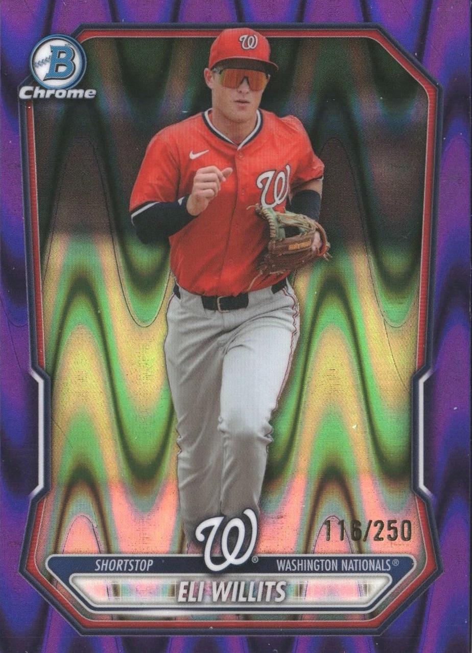 Eli Willits [Purple RayWave Refractor] #BCP-95
