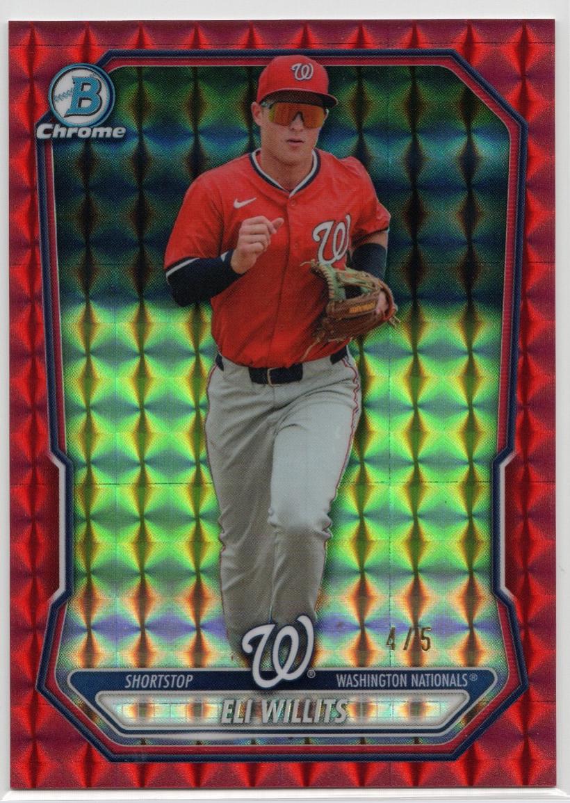Eli Willits [Red Geometric Refractor] #BCP-95