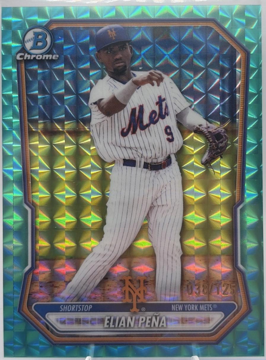 Elian Pena [Aqua Geometric Refractor] #BCP-91