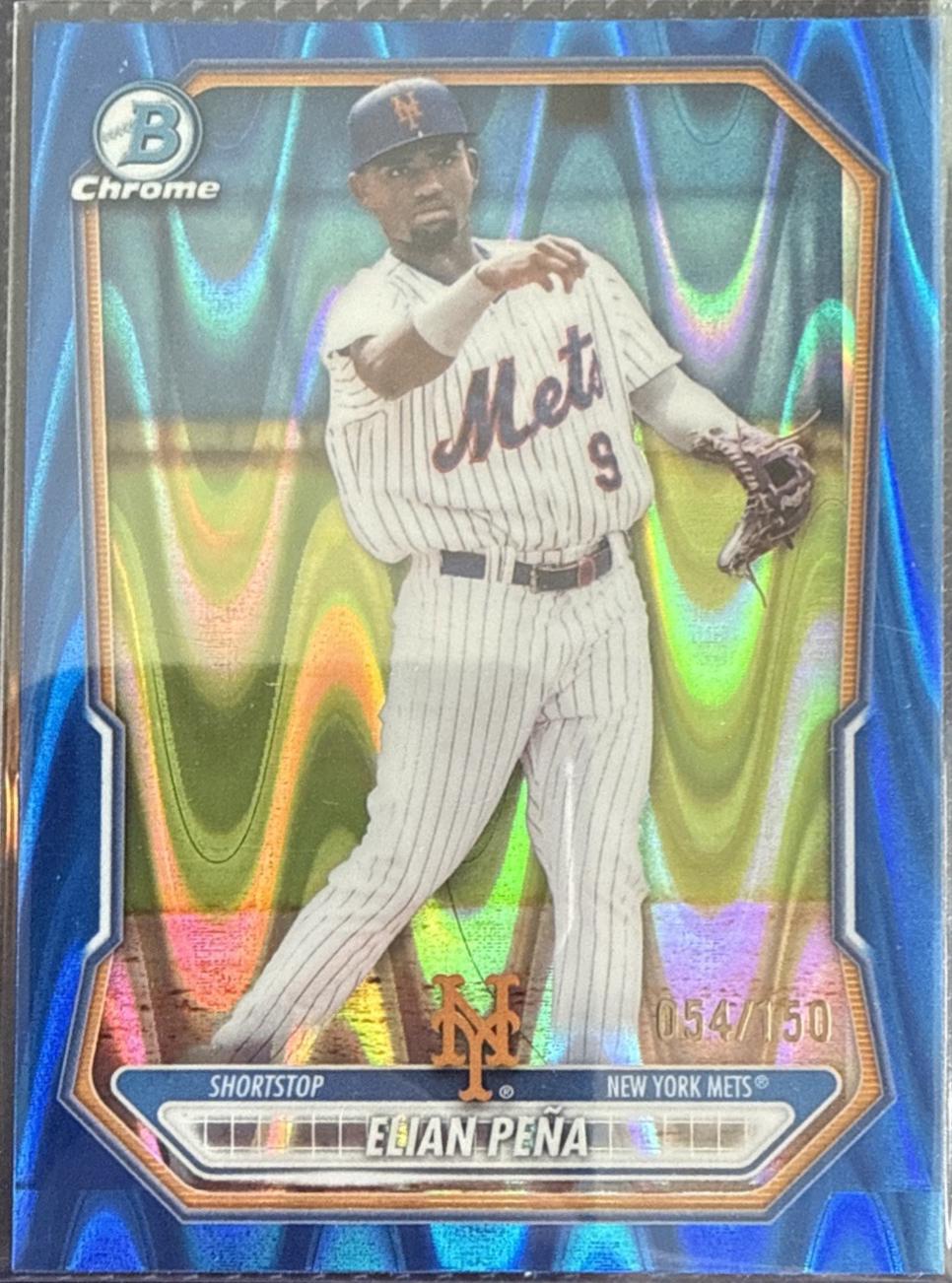 Elian Pena [Blue RayWave Refractor] #BCP-91