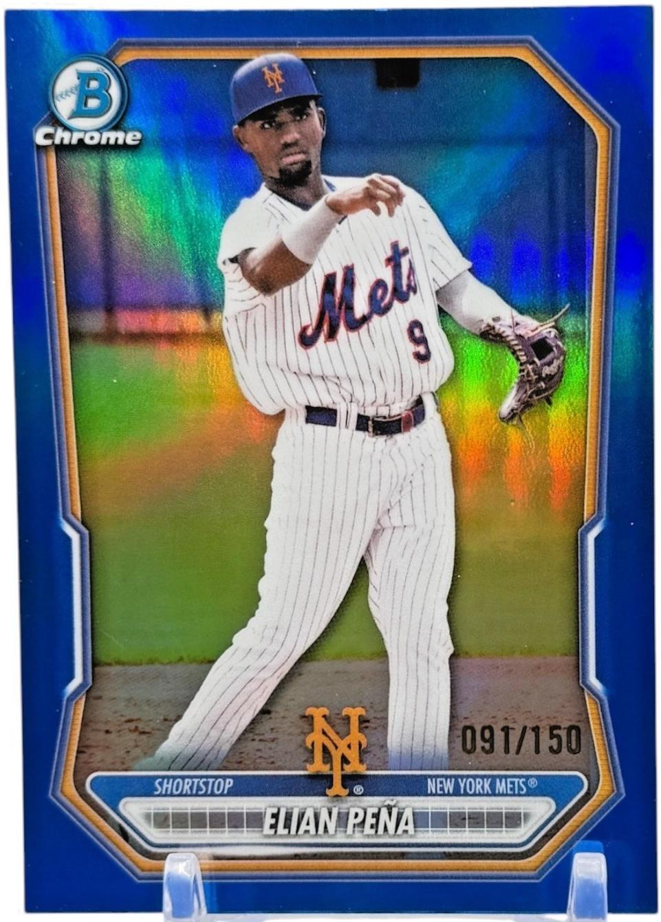 Elian Pena [Blue Refractor] #BCP-91