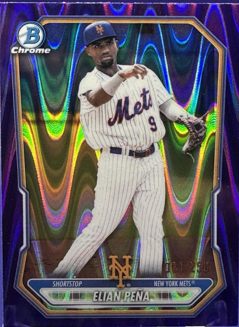 Elian Pena [Purple Geometric Refractor] #BCP-91