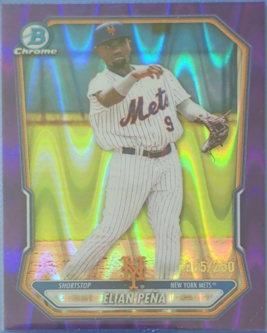 Elian Pena [Purple Refractor] #BCP-91