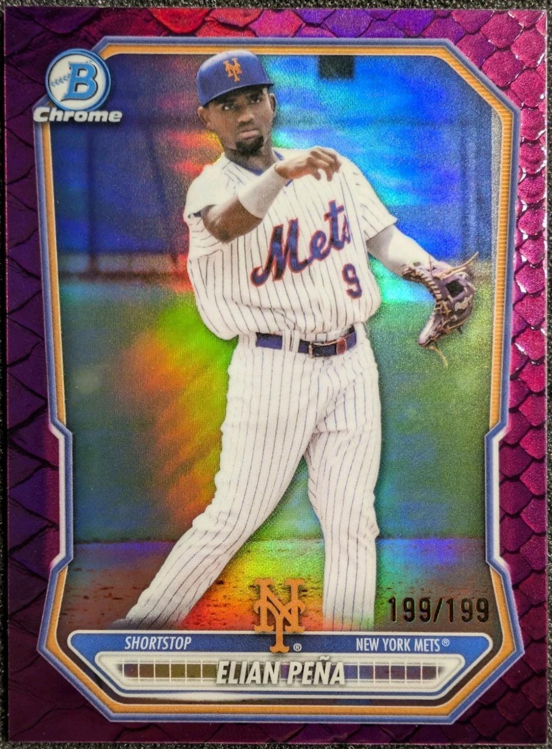 Elian Pena [Reptilian Fuchsia Refractor] #BCP-91