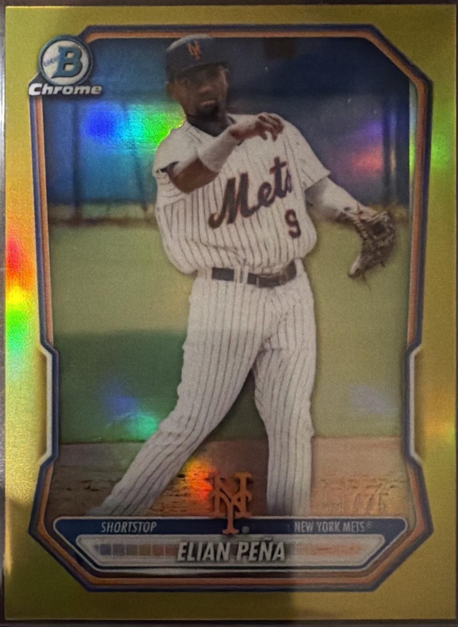 Elian Pena [Yellow Refractor] #BCP-91