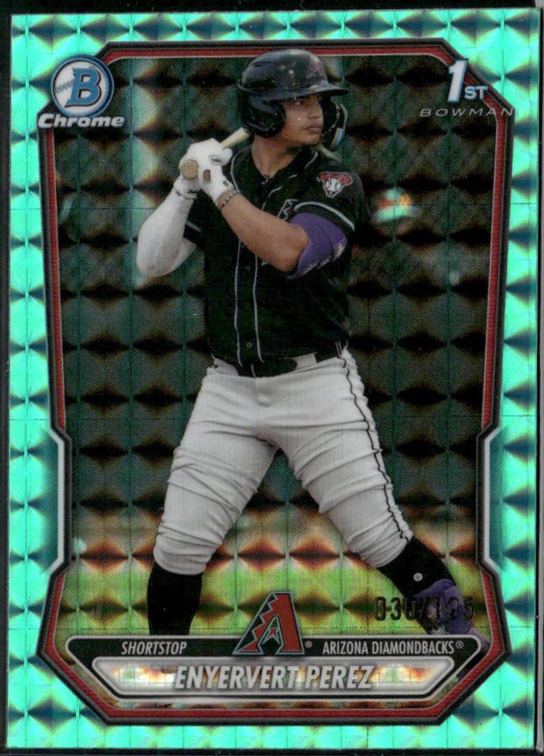 Enyervert Perez [Aqua Geometric Refractor] #BCP-71