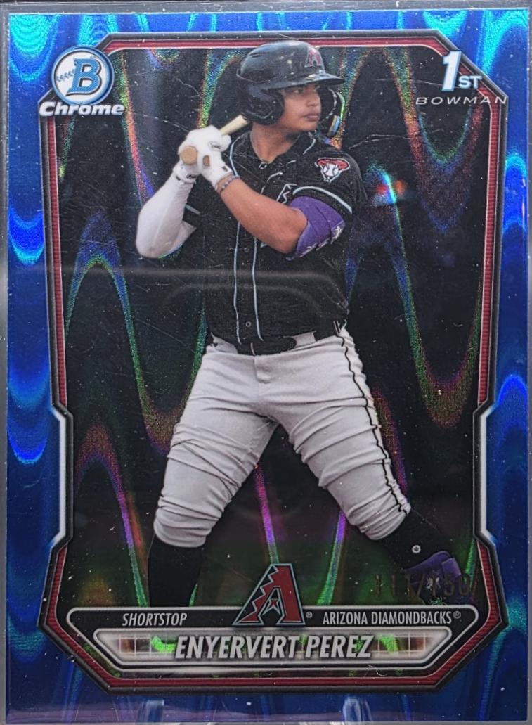 Enyervert Perez [Blue Geometric Refractor] #BCP-71