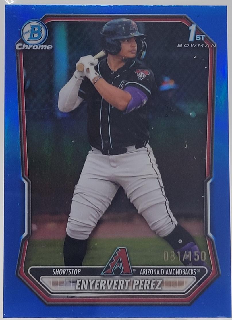 Enyervert Perez [Blue Refractor] #BCP-71