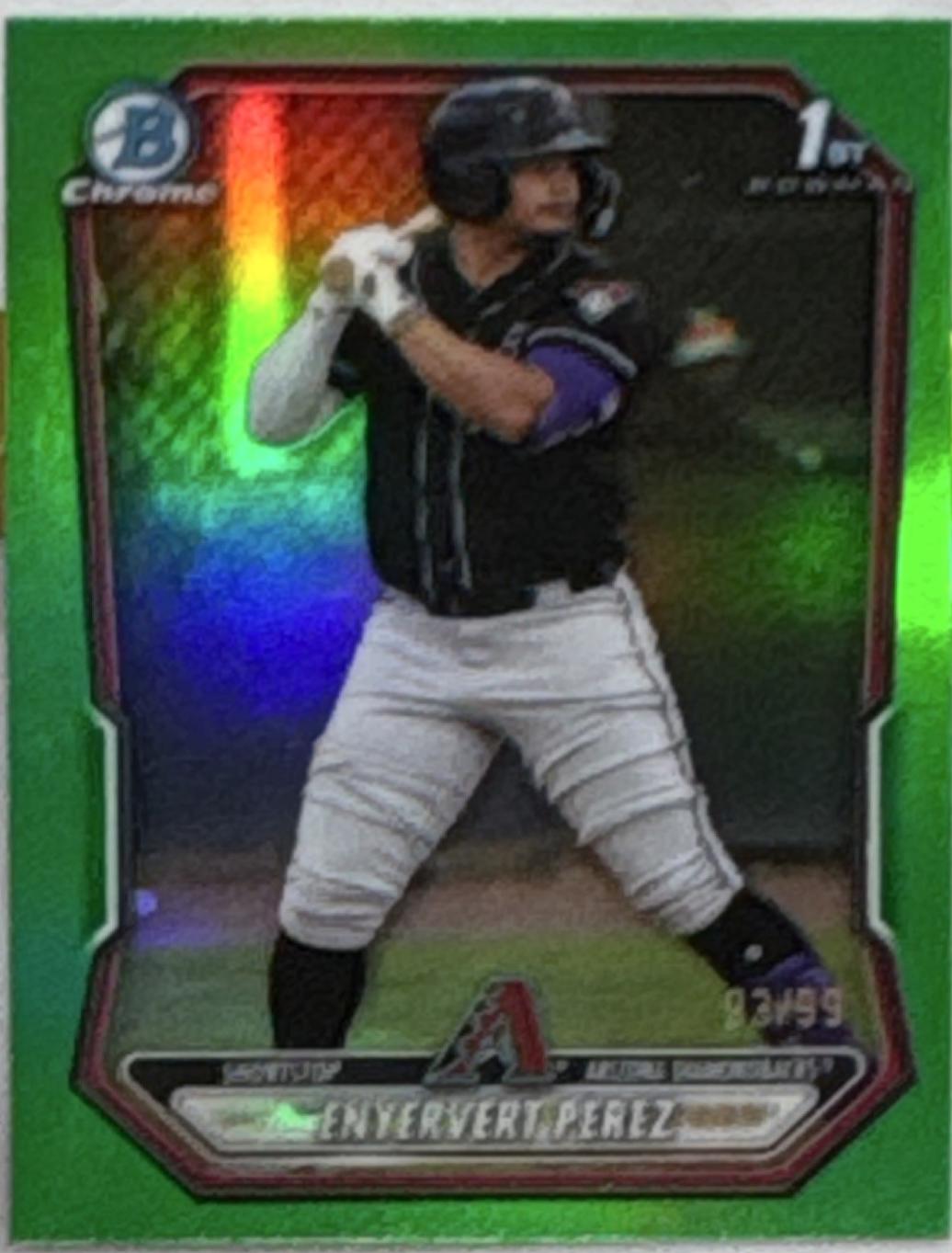 Enyervert Perez [Green Geometric Refractor] #BCP-71