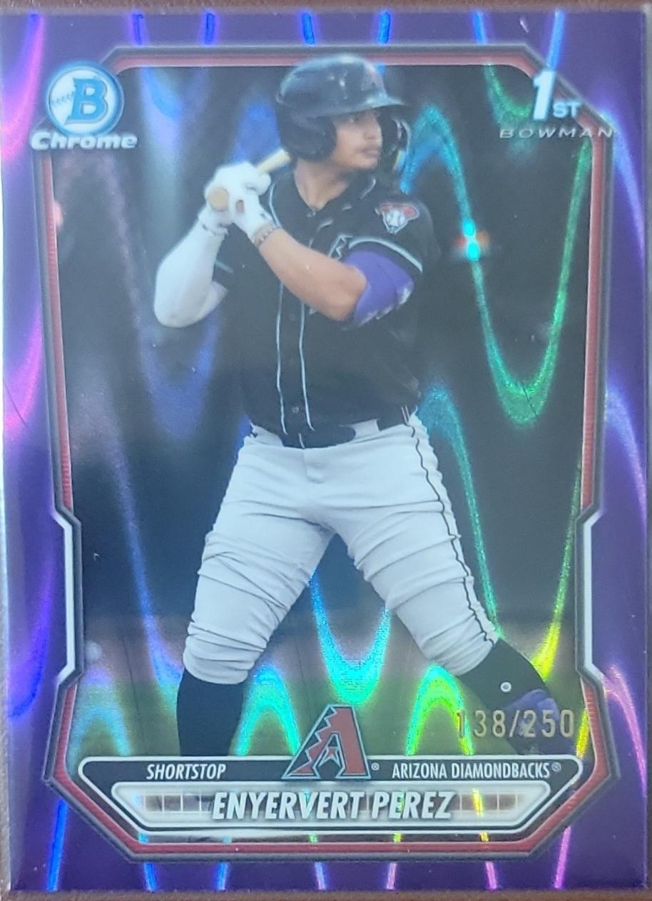 Enyervert Perez [Purple RayWave Refractor] #BCP-71