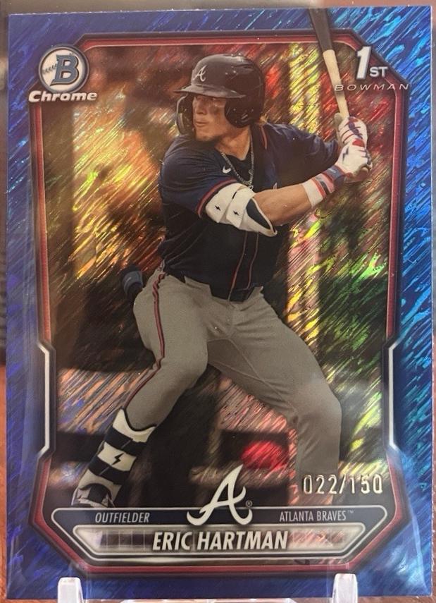 Eric Hartman [Blue Shimmer Refractor] #BCP-102