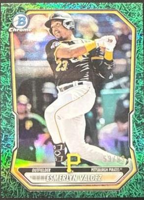 Esmerlyn Valdez [Green Grass Refractor] #BCP-76