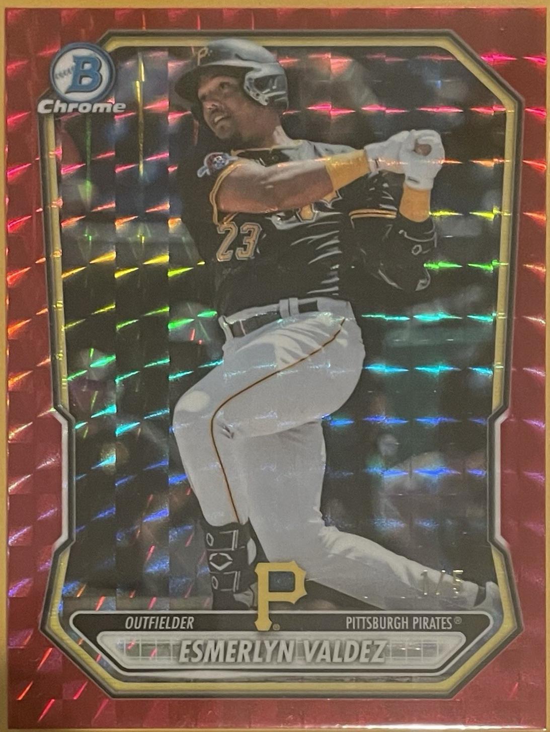 Esmerlyn Valdez [Red Geometric Refractor] #BCP-76