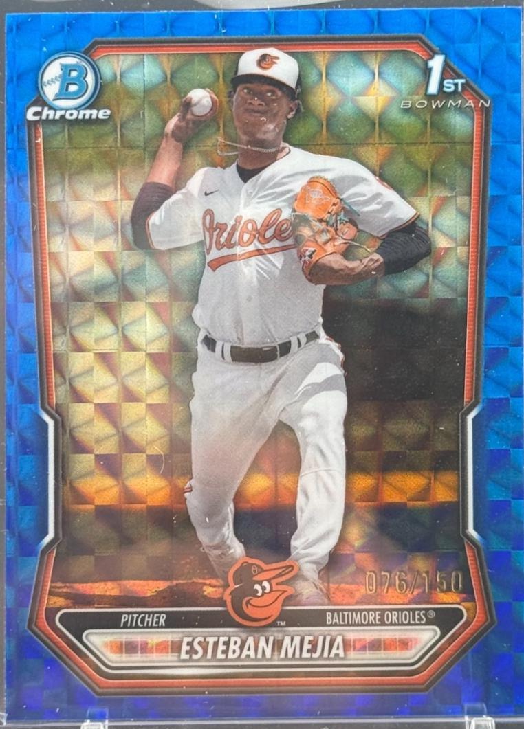 Esteban Mejia [Blue Geometric Refractor] #BCP-79