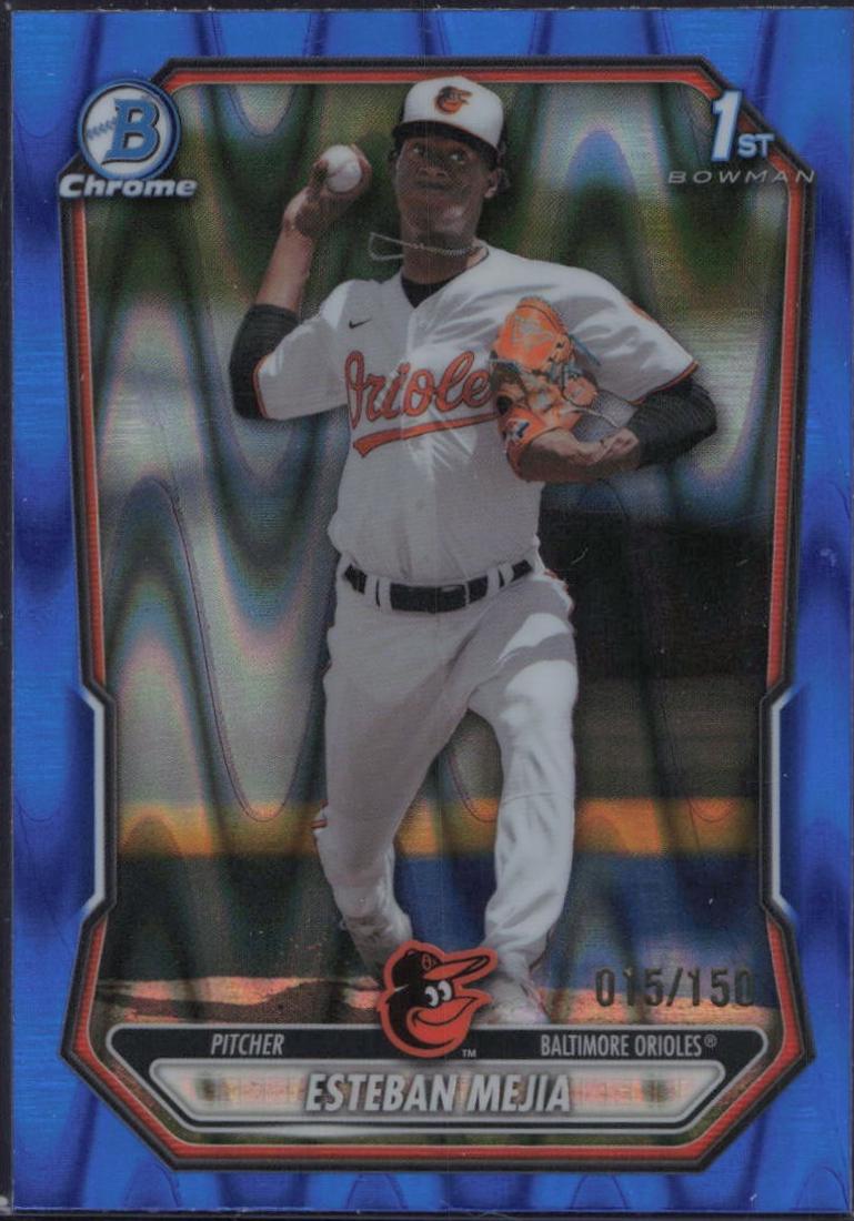 Esteban Mejia [Blue RayWave Refractor] #BCP-79