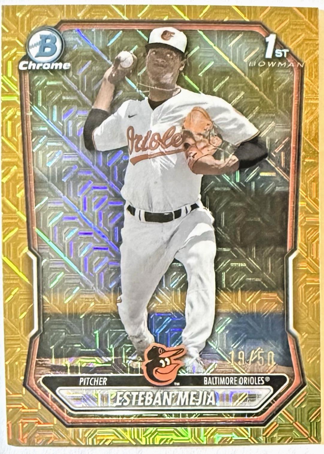 Esteban Mejia [Gold Mojo Refractor] #BCP-79