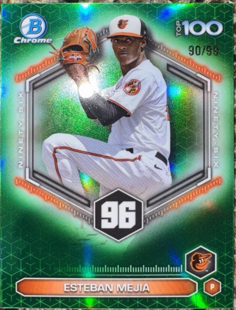 Esteban Mejia [Green Geometric Refractor] #BCP-79