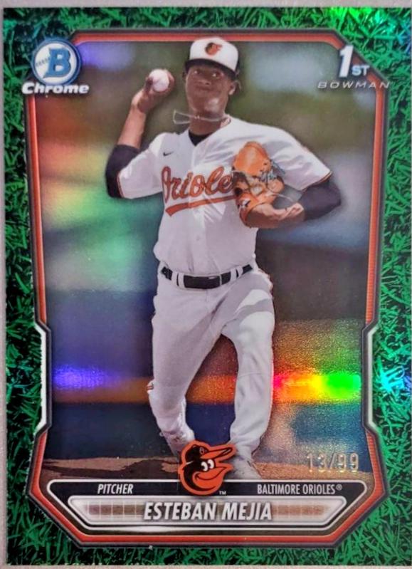 Esteban Mejia [Green Grass Refractor] #BCP-79