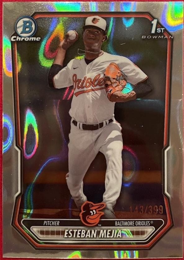 Esteban Mejia [Lava Refractor] #BCP-79