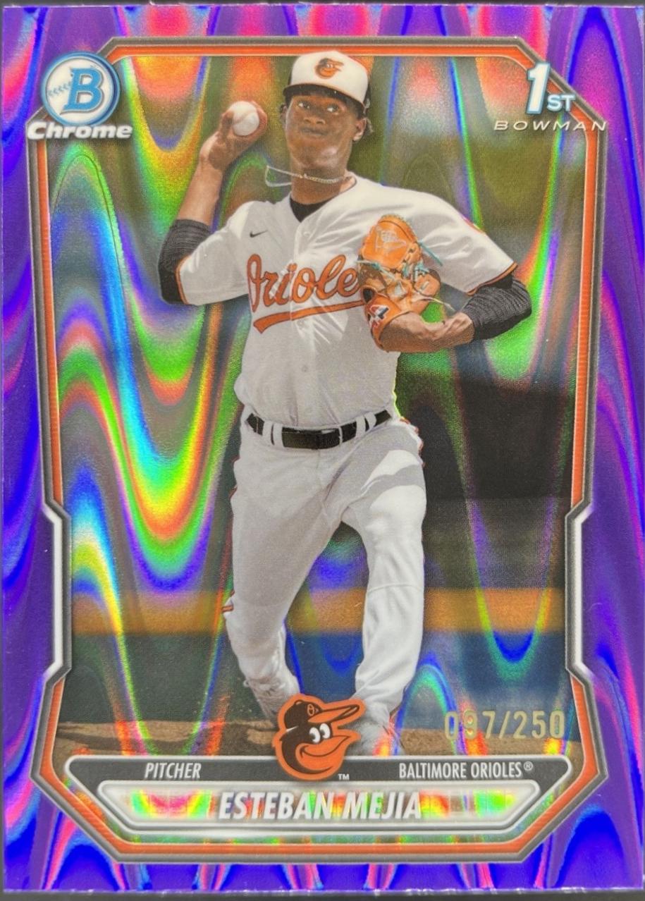 Esteban Mejia [Purple RayWave Refractor] #BCP-79