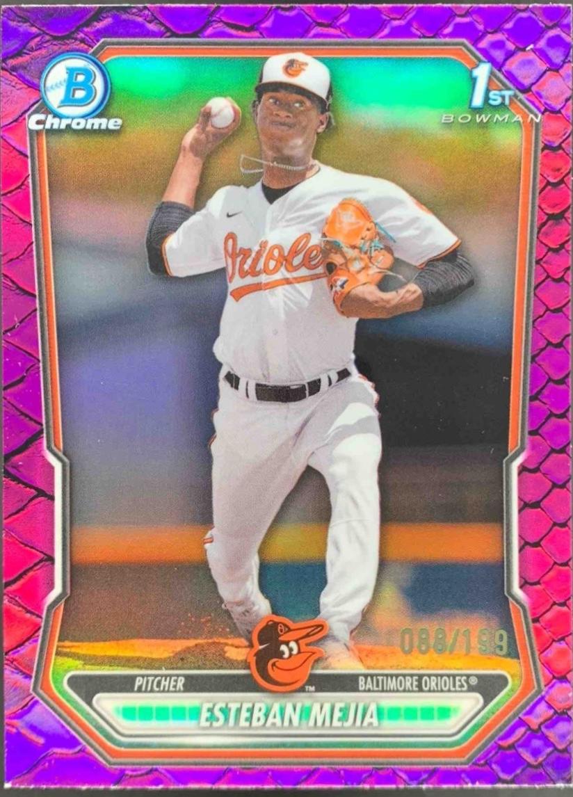 Esteban Mejia [Reptilian Fuchsia Refractor] #BCP-79