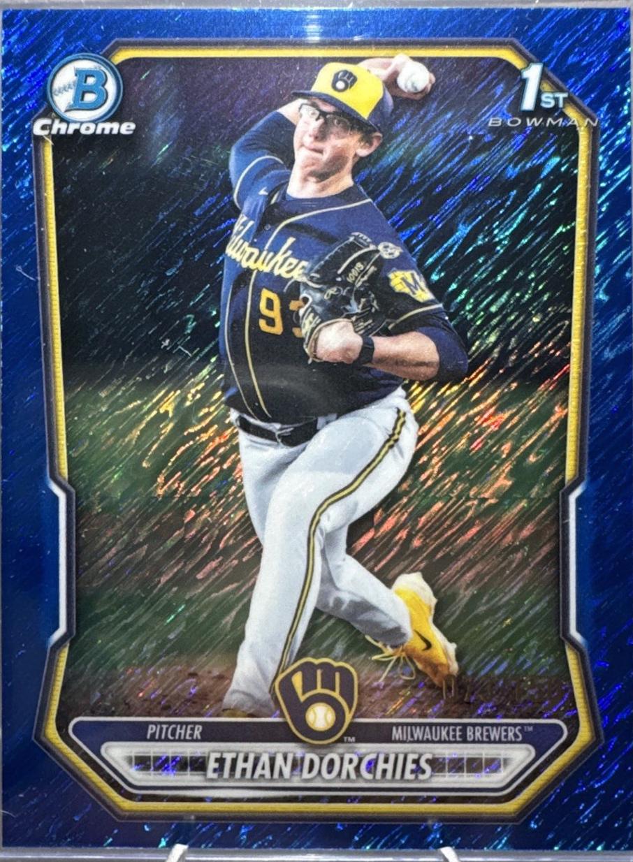 Ethan Dorchies [Blue Shimmer Refractor] #BCP-52