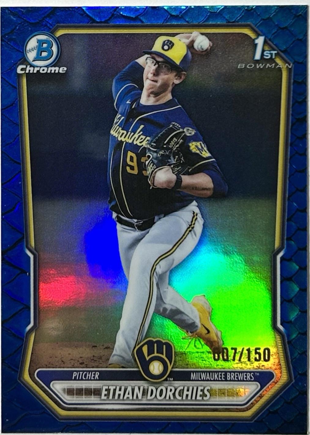 Ethan Dorchies [Reptilian Blue Refractor] #BCP-52