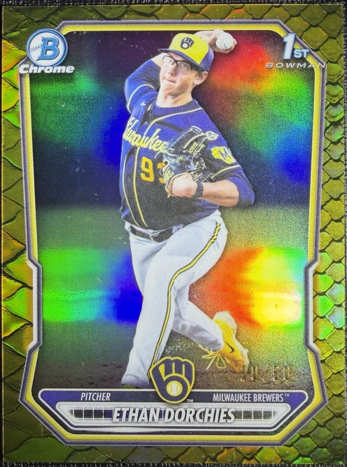 Ethan Dorchies [Reptilian Gold Refractor] #BCP-52