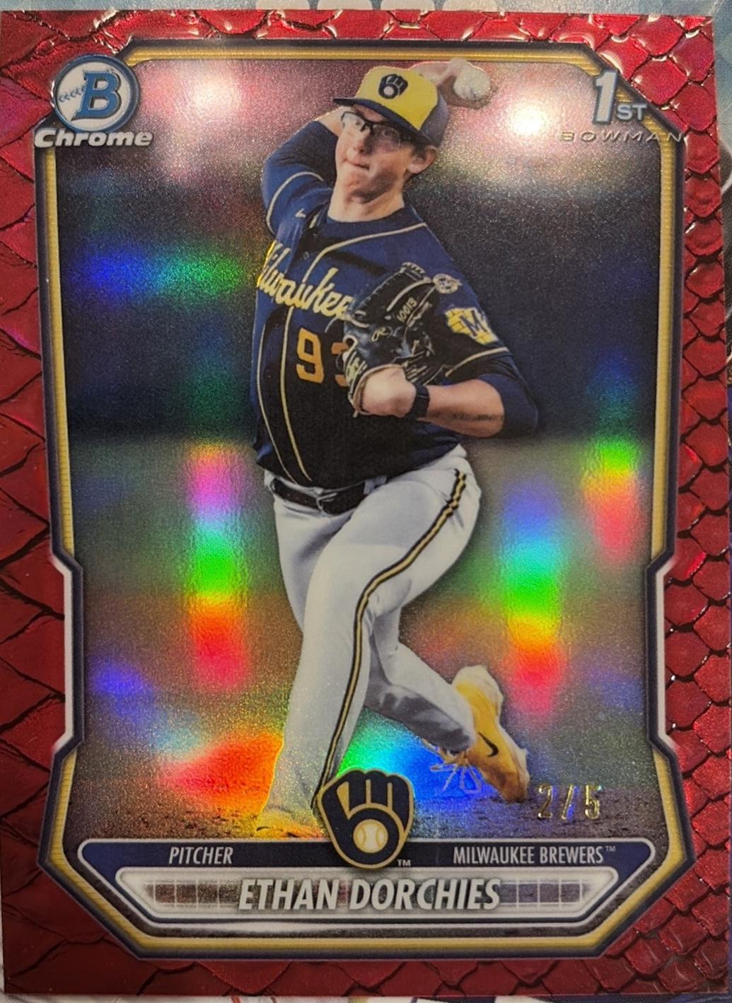Ethan Dorchies [Reptilian Red Refractor] #BCP-52