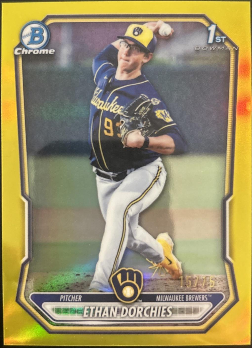 Ethan Dorchies [Yellow X-Fractor] #BCP-52