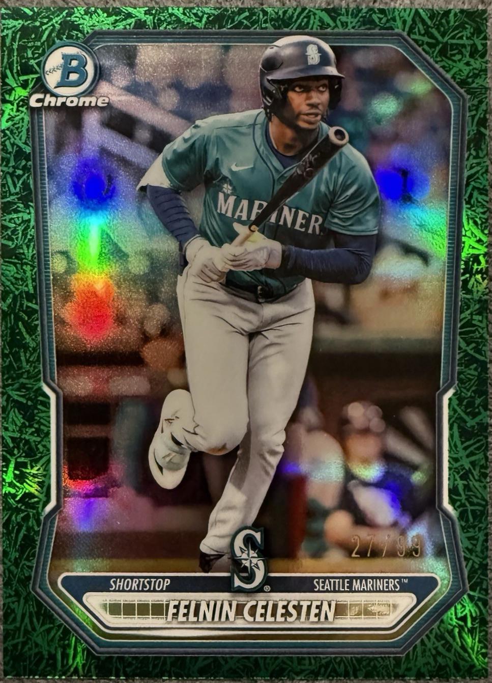 Felnin Celesten [Green Reptilian Refractor] #BCP-57